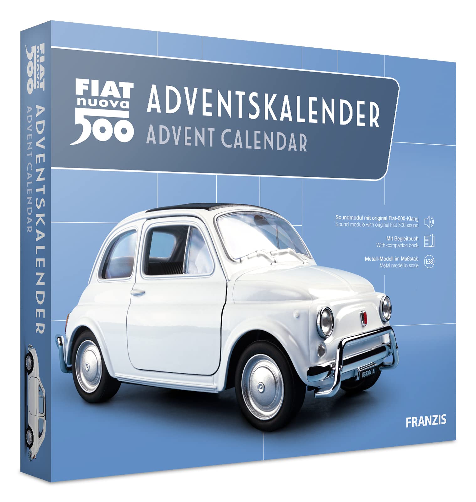 Amazon.com: Adventskalender Fiat 500 : Fiat: Arts, Crafts & Sewing